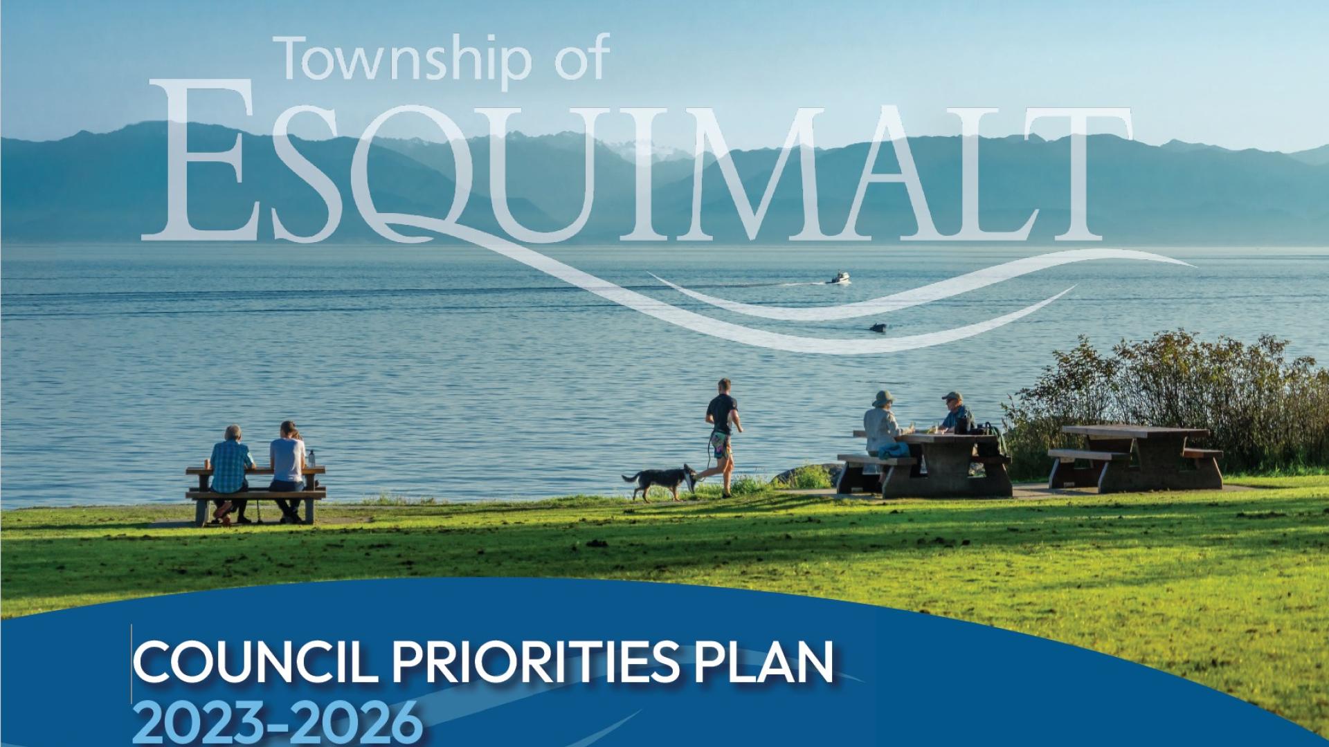 title page of Council Priorities Plan