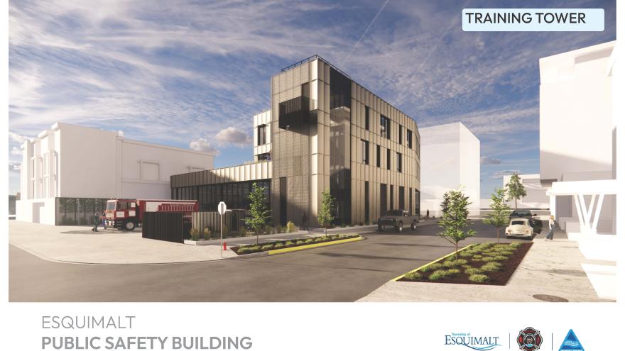 Esquimalt Public Safety Building training tower design concept