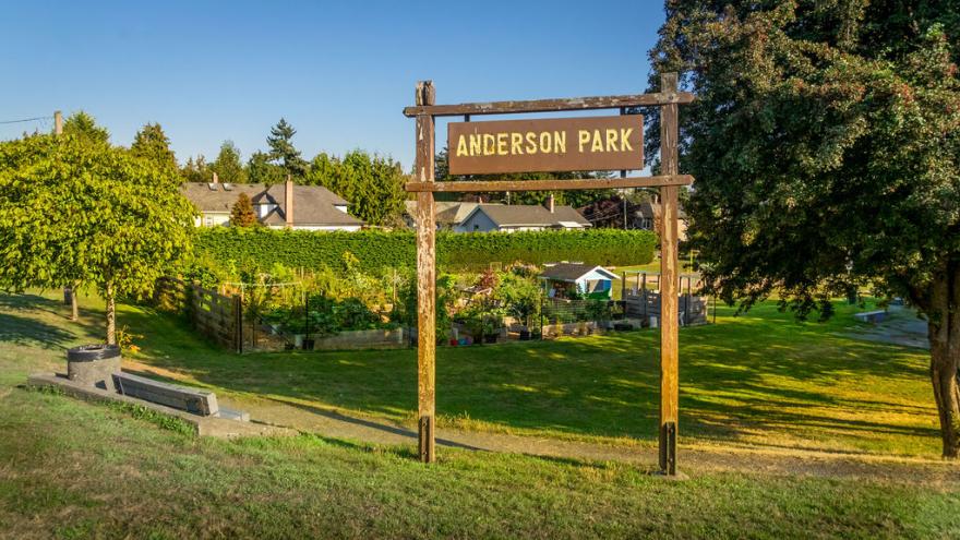 Anderson Park sign