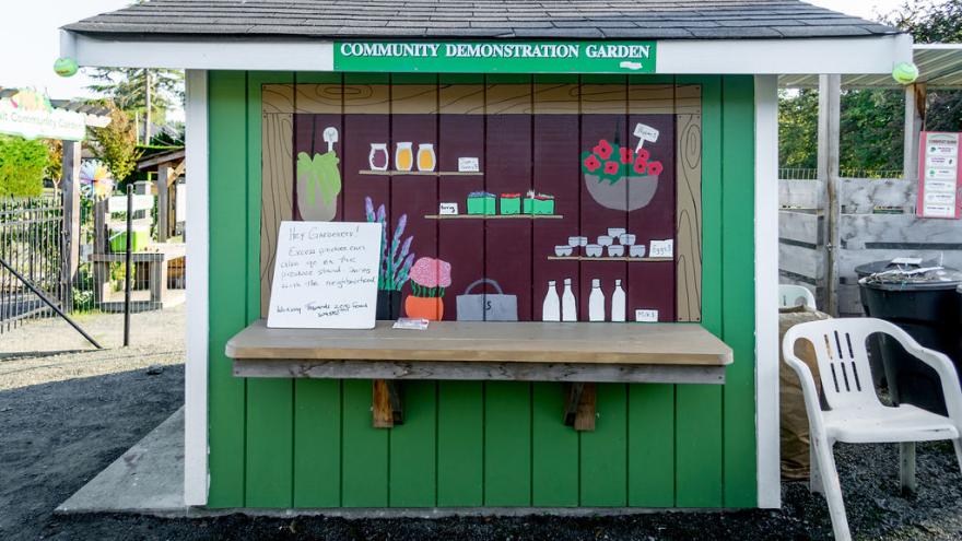 Anderson Community Garden shed